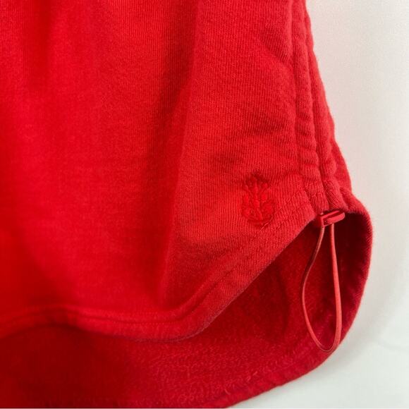 Free People Movement Off Sides Ruched Shorts in Grapefruit Red Size M Athletic - Picture 4 of 11